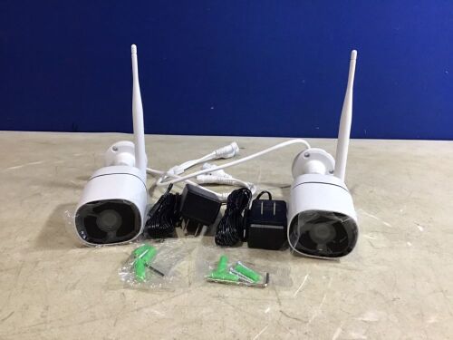 Lot of (2) Security Cameras  - Lot 250