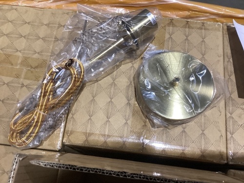 Case of (6) KCO Pendant Lights  - Lot 336