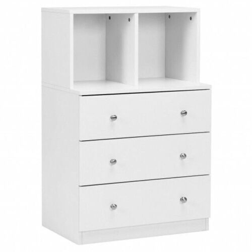 3 Drawer Dresser with Cubbies - Lot 344