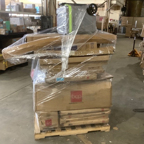 Pallet of Fireplace Screens, Christmas Trees & More - Mostly New Items  - Lot 369