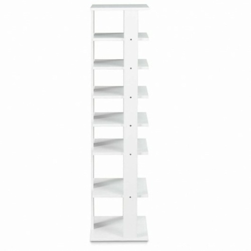 7 Tier Wooden Shoe Storage Rack  - Lot 442