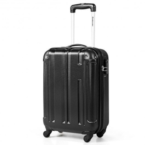 18" ABS Lightweight Hardshell Luggage Suitcase with 4-Wheels  - Lot 453