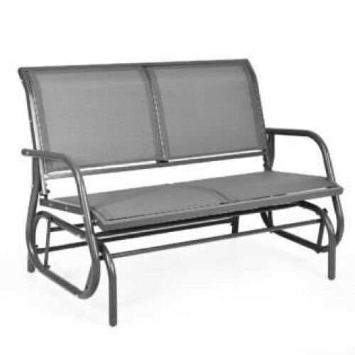 48" Outdoor Patio Swing Glider Bench - Lot 454