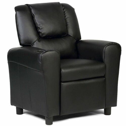 Kids Recliner Chair with Cup Holder  - Lot 475