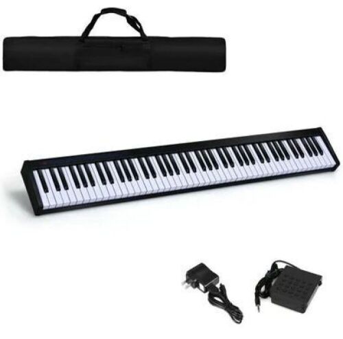 88-Key Portable Electronic Piano with Bluetooth and Voice Function - Lot 514