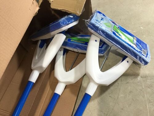 Lot of (3) Clorox Quick Squeeze Butterfly Mops  - Lot 581