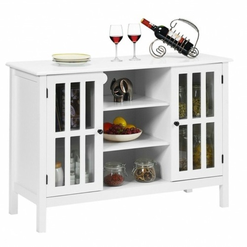 Wood Tv Stand Console Cabinet For 45" Tv  - Lot 690