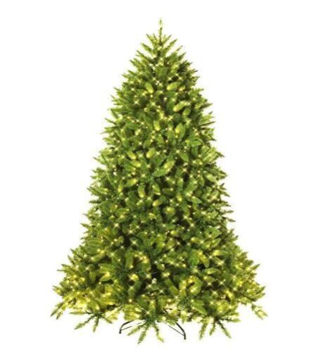 5 ft. Pre-Lit LED Slim Fraser Fir Artificial Christmas Tree with 450 Twinkling White Lights - Lot 788