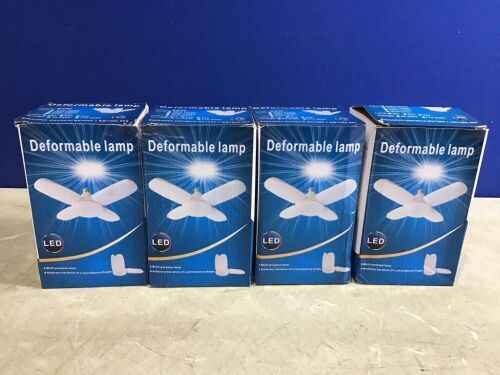 Lot of (4) Deformable LED Lights  - Lot 827