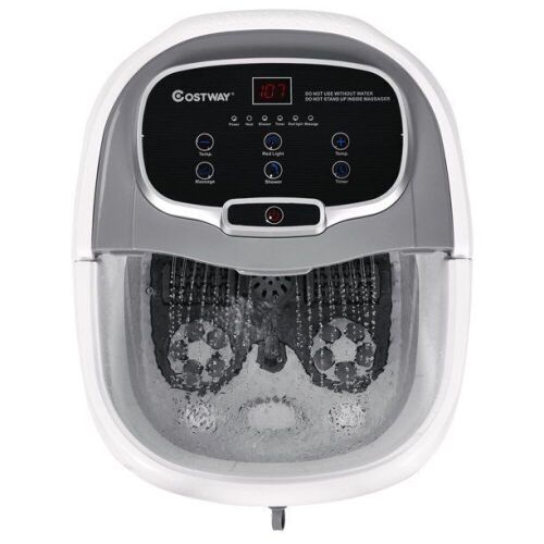 Portable Foot Spa Bath Motorized Massager Electric Feet Salon Tub w/ Shower - Lot 845