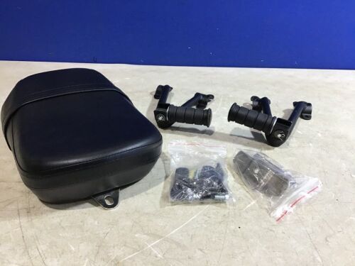 Motorcycle Seat & Foot Pegs, Unknown Fit  - Lot 846