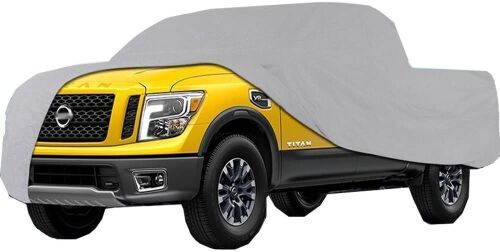 Big Ant Truck Cover Universal Fit for Full Size Truck with Short Bed Crew Cab up to 232" L - Lot 848