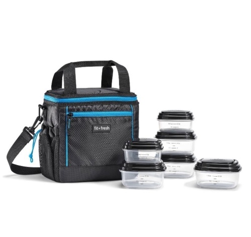 Case of (4) Fit & Fresh Sport Cooler Lunch Totes - Lot 1185
