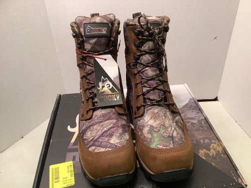 Rocky Men's 8" ProHunter Boots, 11, Ecommerce Return - Lot 115