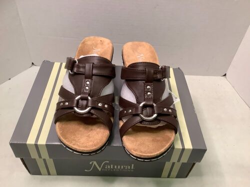 Natural Reflections Women's Sandals, 9, Appears New - Lot 155