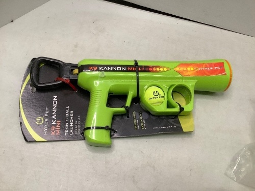 Hyperpet K9 Kannon Mini Tennis Ball Launcher, Ecommerce Return, Missing 1 Ball - Lot 191