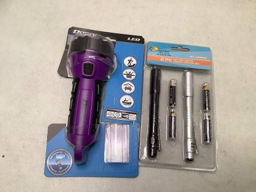 Lot of (2) Misc. Flashlights, Ecommerce Return - Lot 199