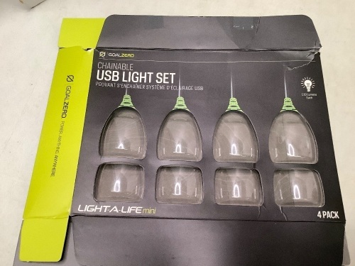 Goal Zero USB Light Set, Untested, Ecommerce Return - Lot 335