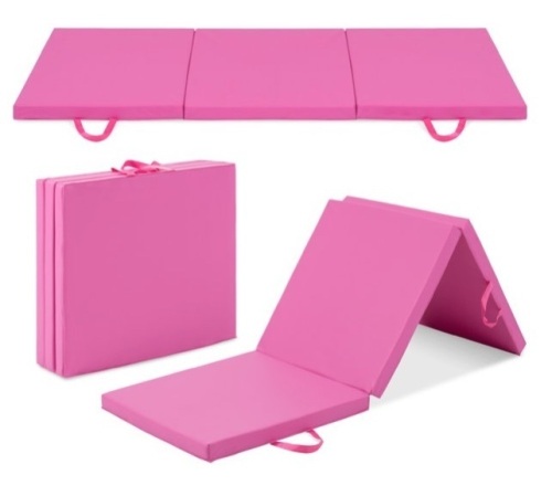Foam Exercise Gym Floor Mat for Yoga, Appears New, Box Damaged - Lot 342