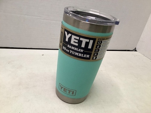 Yeti Rambler 20oz Tumbler, Lid Broken, Ecommerce Return - Lot 361