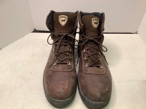 MEN'S 6-INCH WATERPROOF LEATHER SAFETY TOE BOOT, 13, Ecommerce Return - Lot 371
