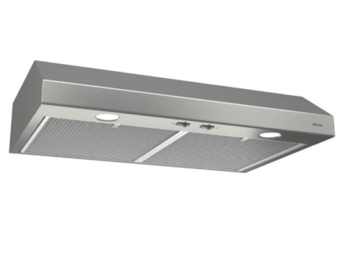 Broan Glacier Stainless Steel Range Hood, Appears New - Lot 377