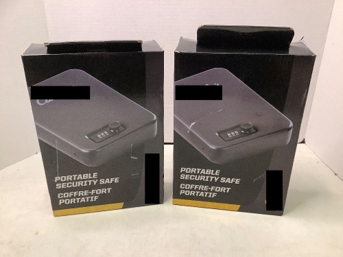 Lot of (2) Portable Security System, Untested, Ecommerce Return - Lot 378