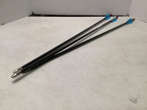 Lot of (3) Carbon Express Thunder Express 6" Arrow, Ecommerce Return - Lot 412