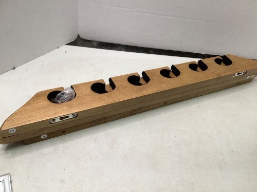 Wooden Rod Holder, Ecommerce Return - Lot 431