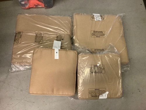 Lot of (4) Outdoor Cushions, Appears New - Lot 452