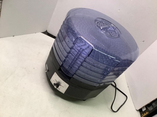 Harvester Five Tray Dial Dehydrator, Powers On, Ecommerce Return - Lot 469