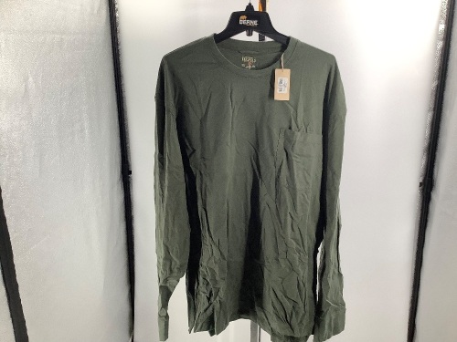 Red Head Long Sleeve Pocket Tee, Men's 2XL, Appears New - Lot 527