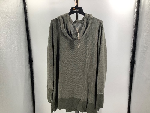 Natural Reflections Terry Burn Hoodie, 3X, Appears New - Lot 529