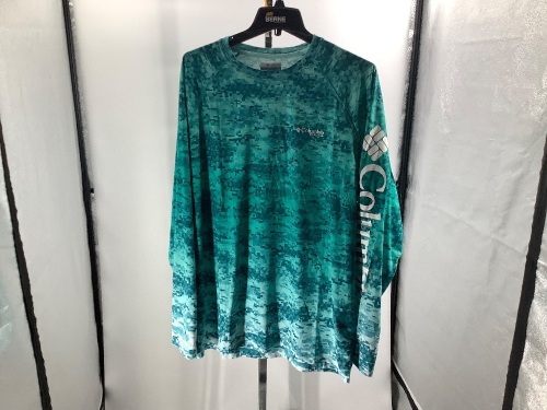 Columbia Men's Super Terminal Long Sleeve Shirt, Large, Appears New - Lot 533