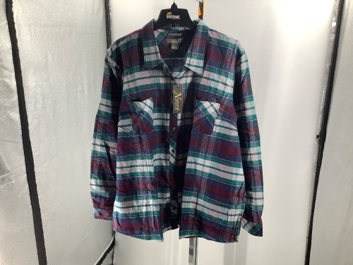 Natural Reflections Flannel Shirt, 2X, Appears New - Lot 536