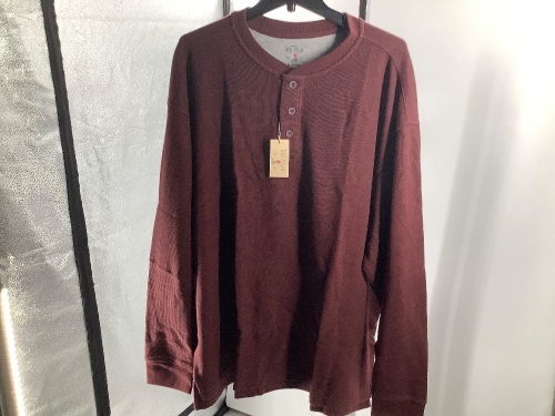 Red Head Thermal Men's XLarge, Appears New - Lot 668