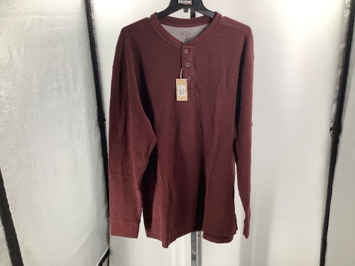 Red Head Thermal, Men's Large, Appears New - Lot 700