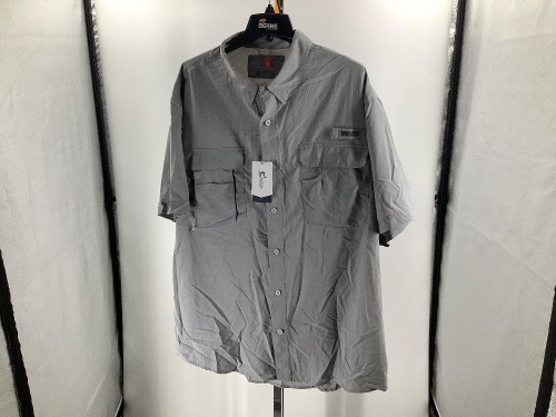 World Wide Sportsman Short Sleeve Nylon Men's Shirt, 3XL, Appears New - Lot 704