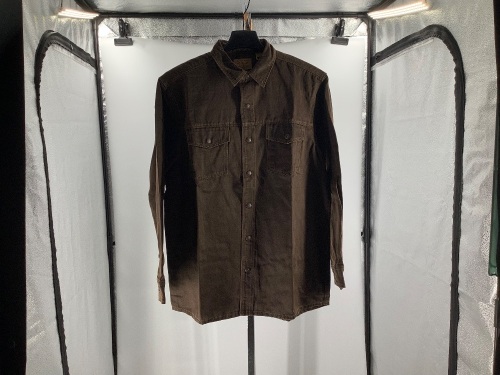 Red Head Men's Suede Shirt, Large, Appears New - Lot 759