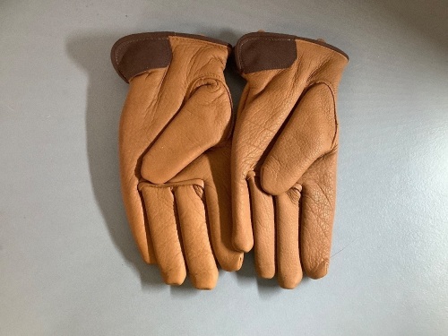Men's Leather Gloves, XL, Appears New - Lot 768