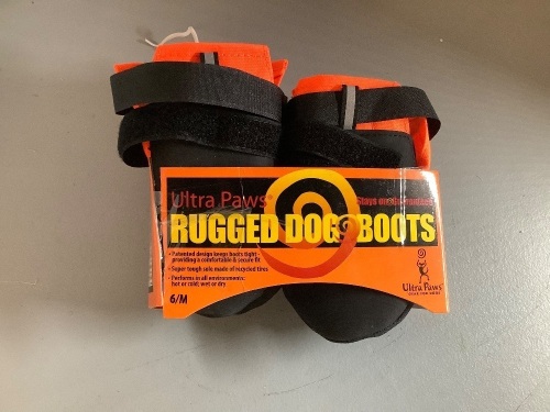 Ultra Paws Rugged Dog Boots, 6/M, Appears New - Lot 782