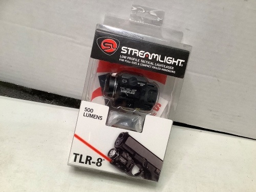 Streamlight Low Profile Tactical Light/Laser, Missing Pieces, Ecommerce Return - Lot 841