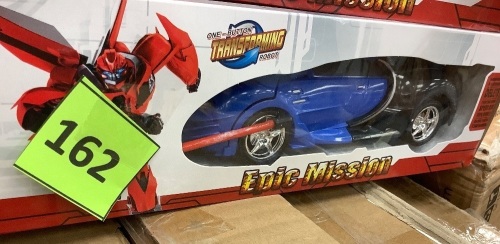 1/18 Scale RC Remote Control Transforming Robot Car Toys - Lot 162