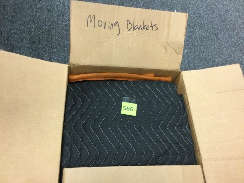 Moving Blankets - Lot 566