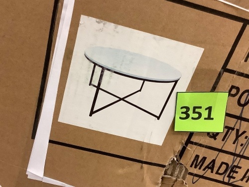 Round Coffee Table - Lot 351
