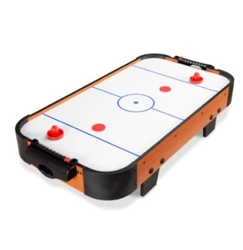Tabletop Air Hockey Arcade Game Table w/ 2 Pucks, 2 Strikers, 40in - Lot 759