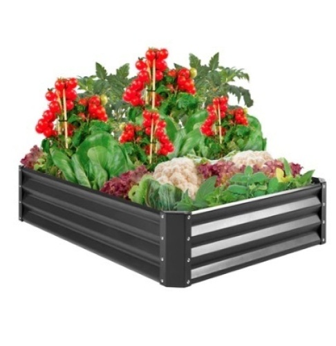 Outdoor Metal Raised Garden Bed, 47x35.25x11in - Lot 764