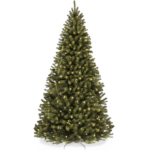 Pre-Lit Artificial Spruce Christmas Tree w/ Incandescent Lights - 6ft - Lot 2779