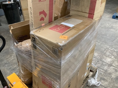 Pallet of BCP and Costway Salvage, Presorted Items May Be Broken, Damaged, or Have Missing Pieces - Lot 2787