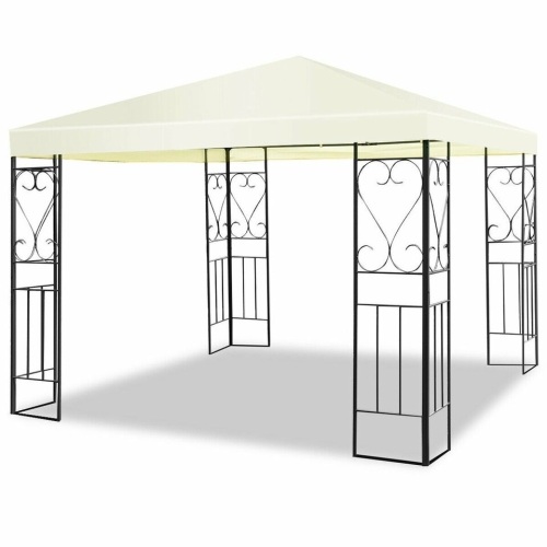 10' X 10' Patio Gazebo Canopy Tent Garden Shelter - Lot 2788